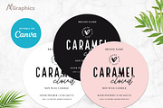 Professional Round Editable Product, a Stationery Template by AN Graphics (Thumbnail 1 of 7)