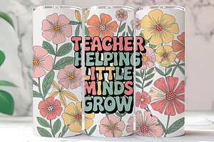 Nurturing Teacher Growth Tumbler, an Arts & Entertainment Photo by LamanAzalea