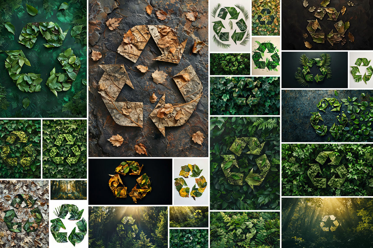 Recycling - 104 images, a Nature Photo by Handmadefont (Photo 8 of 14)