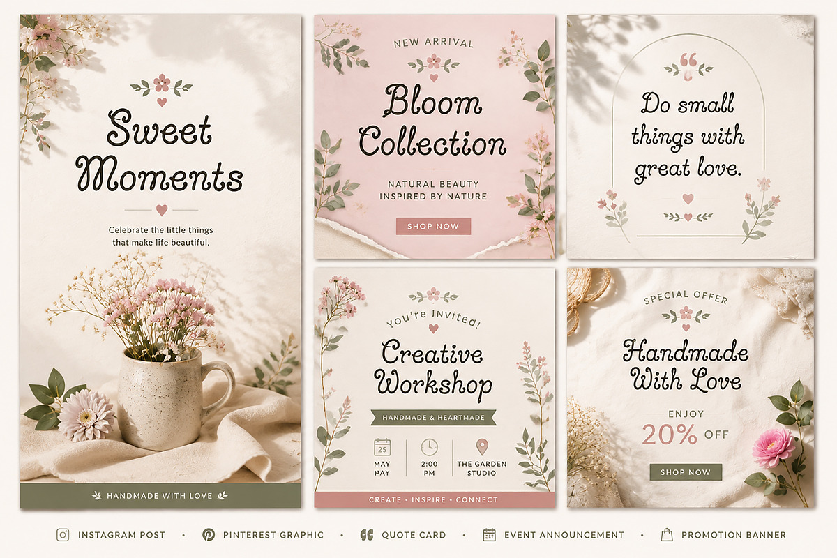 Garden Whimsy, a Handwritten Font by Wow Magic (Photo 2 of 4)