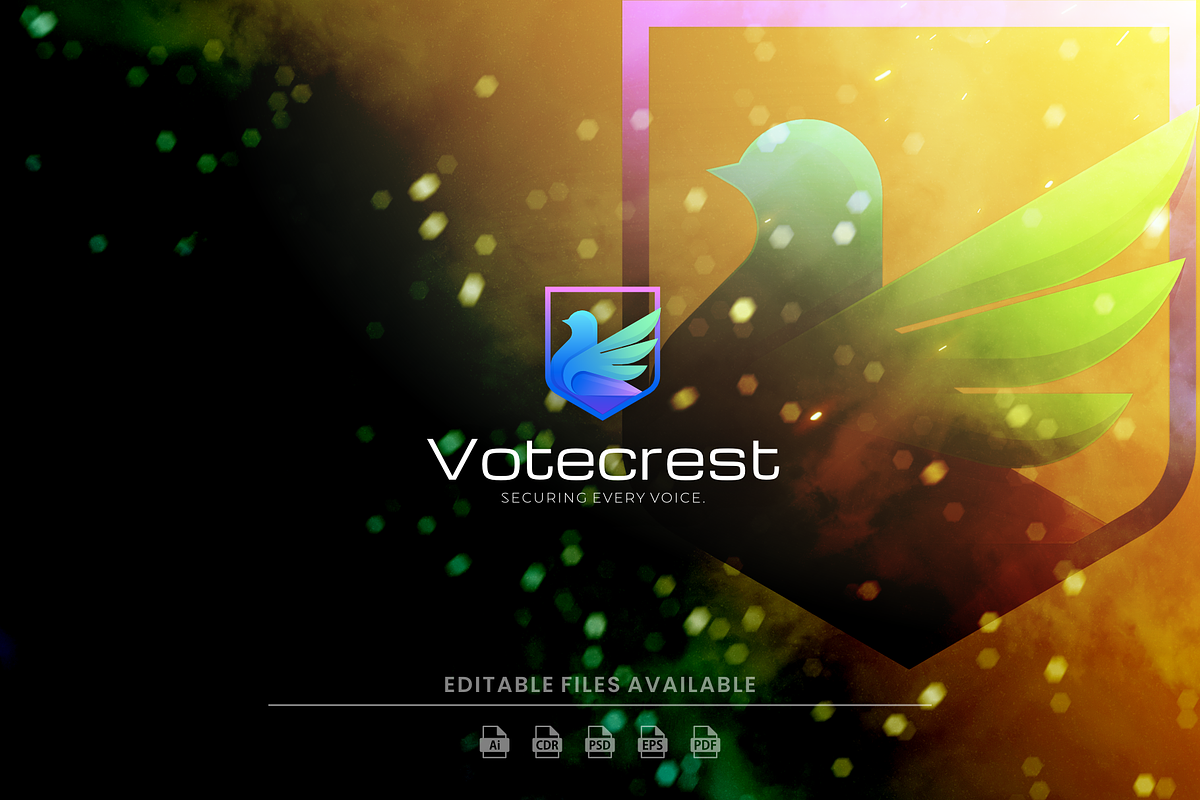Gradient Modern Bird Shield Logo, a Branding & Logo Template by Artnivora.Std (Photo 2 of 2)