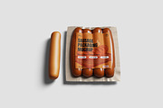 Editable Sausage Packaging Mockup, an Advertising Mockup by bimockup (Thumbnail 4 of 6)