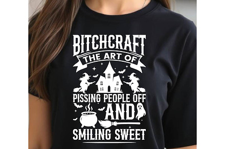 Bitchcraft Png, Funny Halloween SVG