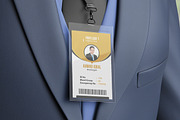 Office ID Card Template, a Card Template by NasirGrfx (Thumbnail 6 of 6)