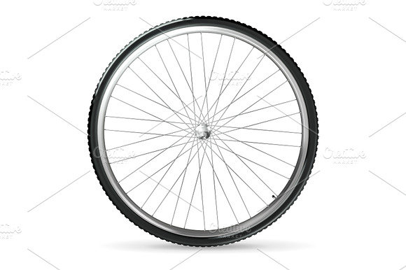 Bicycle Wheel Icons