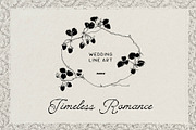 Timeless Romance: Wedding Line Art, a Decorative Illustration by Purple (Thumbnail 2 of 13)