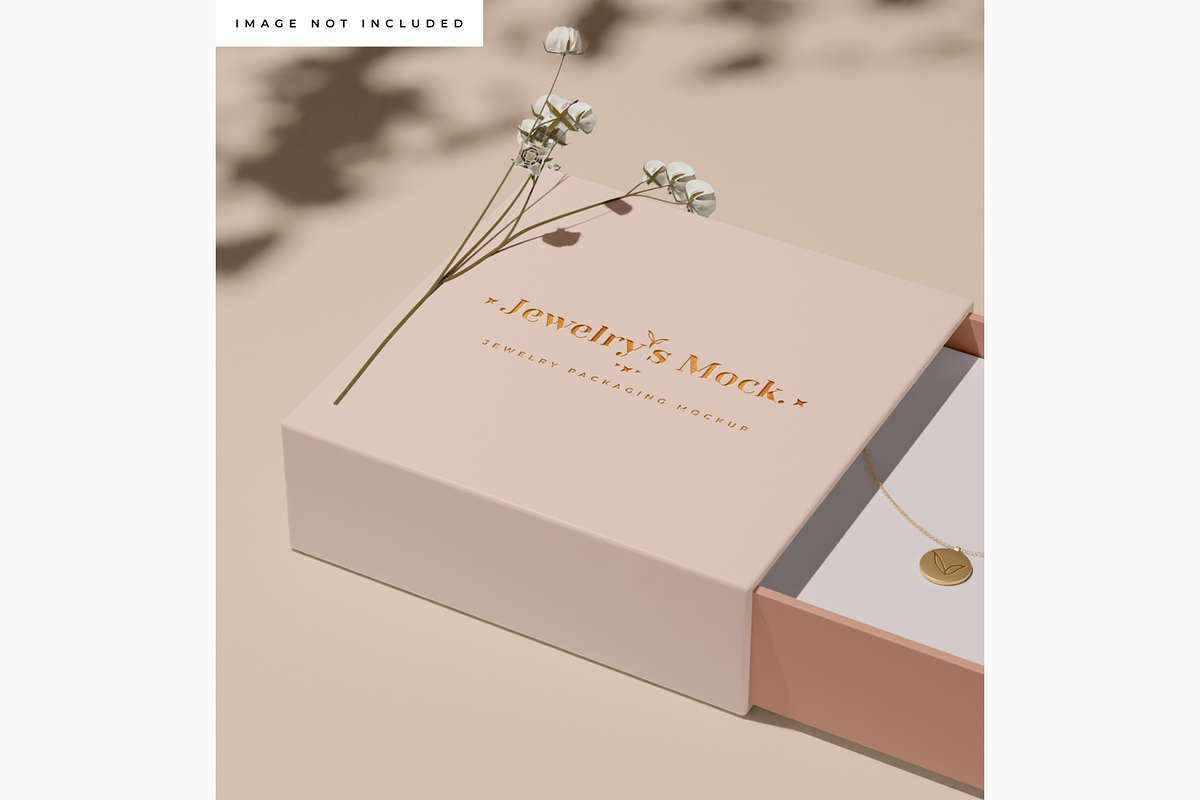 Jewelry box mockup bundle, a Cups & Container Mockup by Mockthethics. (Photo 6 of 12)