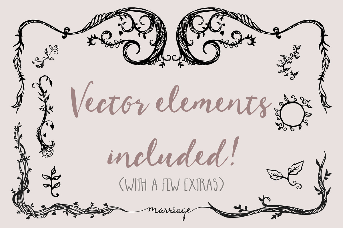 Vine Wedding Invitation Suite, an Invitation Template by Knotted Design (Photo 2 of 4)