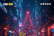 Christmas Day Bundle Template, a Social Media Template by gstudiovect21 (Thumbnail 10 of 17)