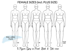 Female Figures incl. Plus Size