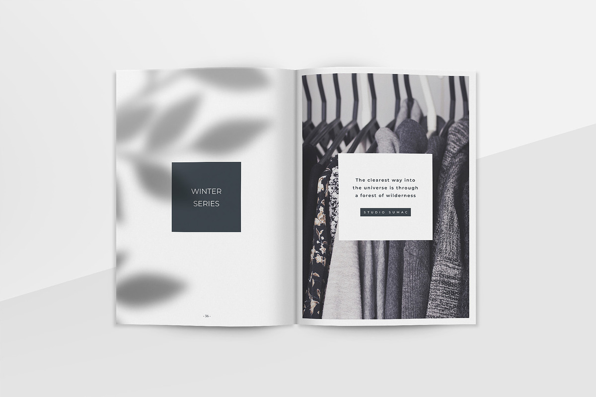 Hickory Proposal Template, a Brochure Template by Studio Sumac (Photo 1 of 8)