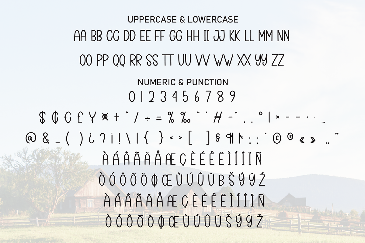 Farmhouse | Script Font, a Script Font by Scratchones (Photo 7 of 8)