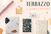 O-Terrazzo! | 12 Beautiful Patterns, a Pattern Graphic by Karissa Macapagal (Thumbnail 1 of 7)