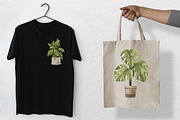 Cozy House Plants Clipart, a Decorative Illustration by the_myro (Thumbnail 10 of 10)