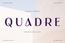 Quadre – Luxury Beauty Elegant Sans