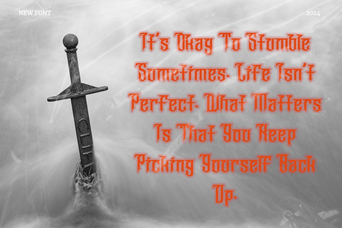 Withceyrs - Gothic Blackletter Font, a Blackletter Font by Dhabee (Photo 13 of 15)