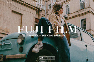 10 FUJI FILM Lightroom Presets, a Preset Add-On by MaPresets