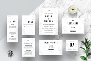 Minimal Wedding Invitation Suite, an Invitation Template by Creativestoree (Thumbnail 2 of 5)
