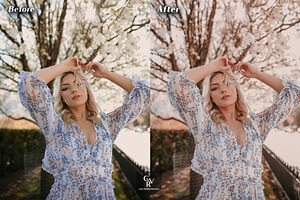 10 Rose Gold Lightroom Presets