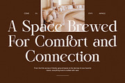 Encho Modern Serif Font, a Serif Font by Graphicxell (Thumbnail 7 of 8)