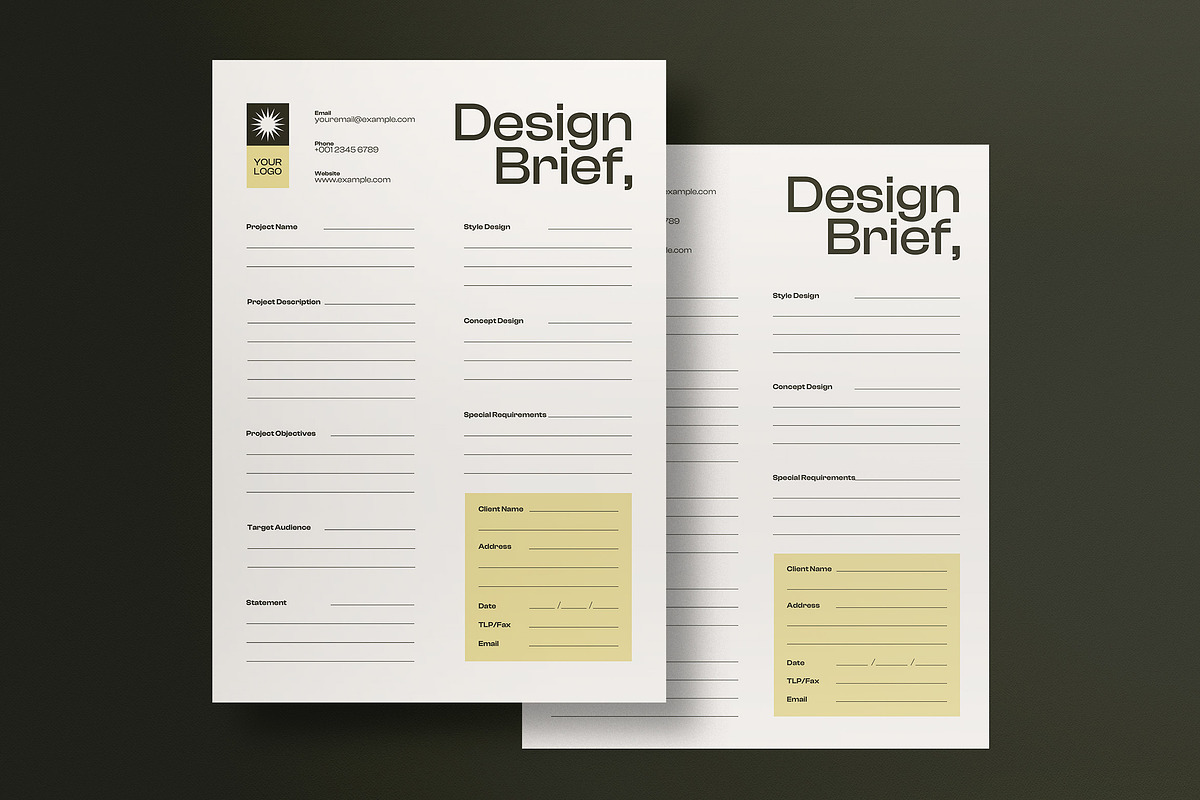 Design Brief US Letter