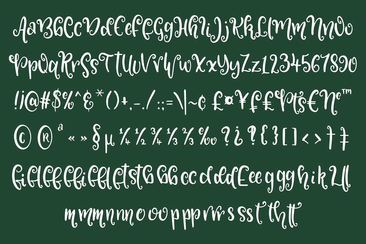 Something Wicked -spooky script font, a Font by Amber Nest Design (Photo 7 of 10)