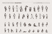 People Sketch Vector Bundle, an Education Illustration by TheMountBirdStudio (Thumbnail 4 of 9)