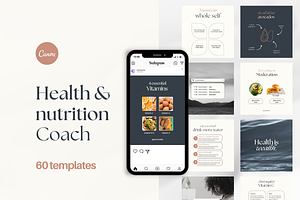 Nutrition Instagram Templates