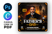 Fathers Day Flyer, a Social Media Template by Artonix (Thumbnail 2 of 4)
