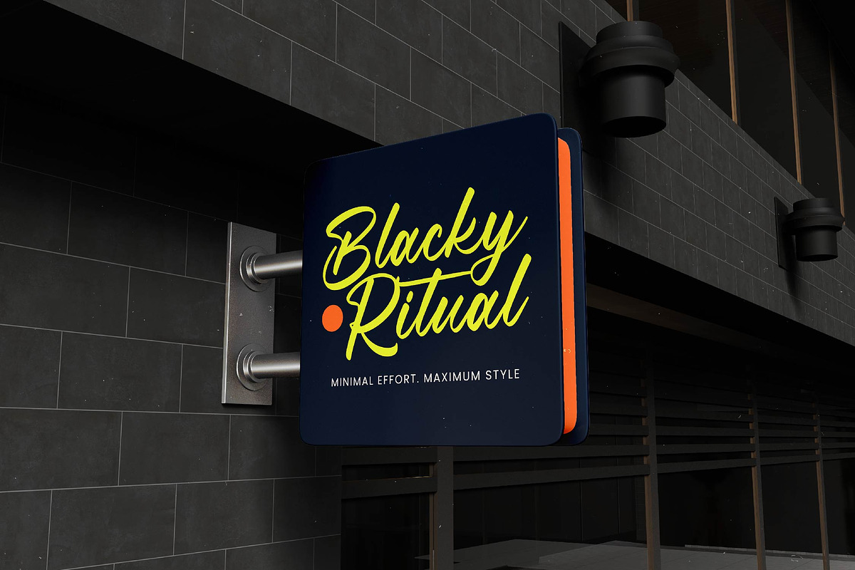 Manteca Backlif Bold Calligraphy, a Script Font by Letterena Studios Script (Photo 4 of 20)