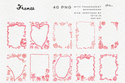 Valentine’s Day Clipart Bundle, a Graphic by ollalya (Thumbnail 5 of 9)