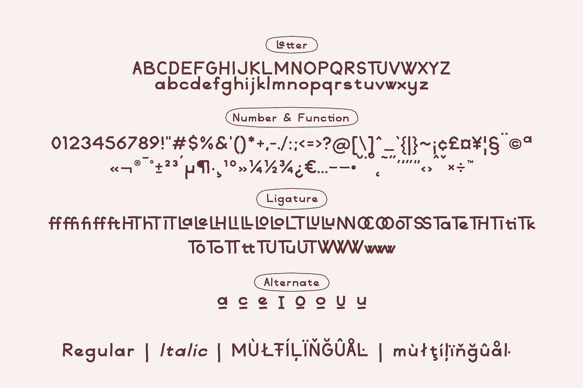 Mico - Playful Typeface, a Sans Serif Font by Hakara Type (Photo 7 of 7)