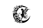 vintage Magical Fairy Moon Set, an Object Graphic by jahid234 (Thumbnail 6 of 13)