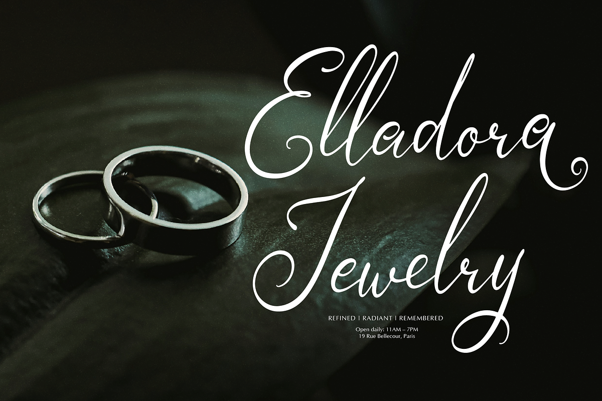 Saphira Amarilli Beauty Handwritten, a Script Font by gracetype_studio (Photo 2 of 12)