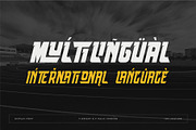 Speed Endurance, a Sans Serif Font by Burntilldead (Thumbnail 9 of 10)
