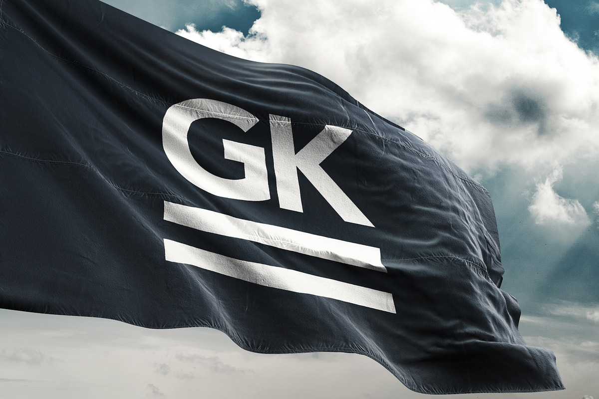 10 Realistic 3D Flag Mock Up`s v.2, a Product Mockup by GK Creative (Photo 8 of 9)