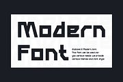 Anplose - Futuristic Font, a Sans Serif Font by Iqsiart Studio (Thumbnail 2 of 6)