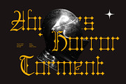 CS Bastille – Blackletter Font, a Blackletter Font by Craft Supply Co. (Thumbnail 7 of 8)