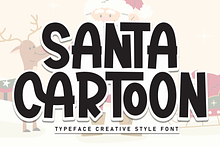 Santa Cartoon | Script Font