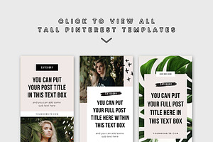 Tigress Pinterest Templates