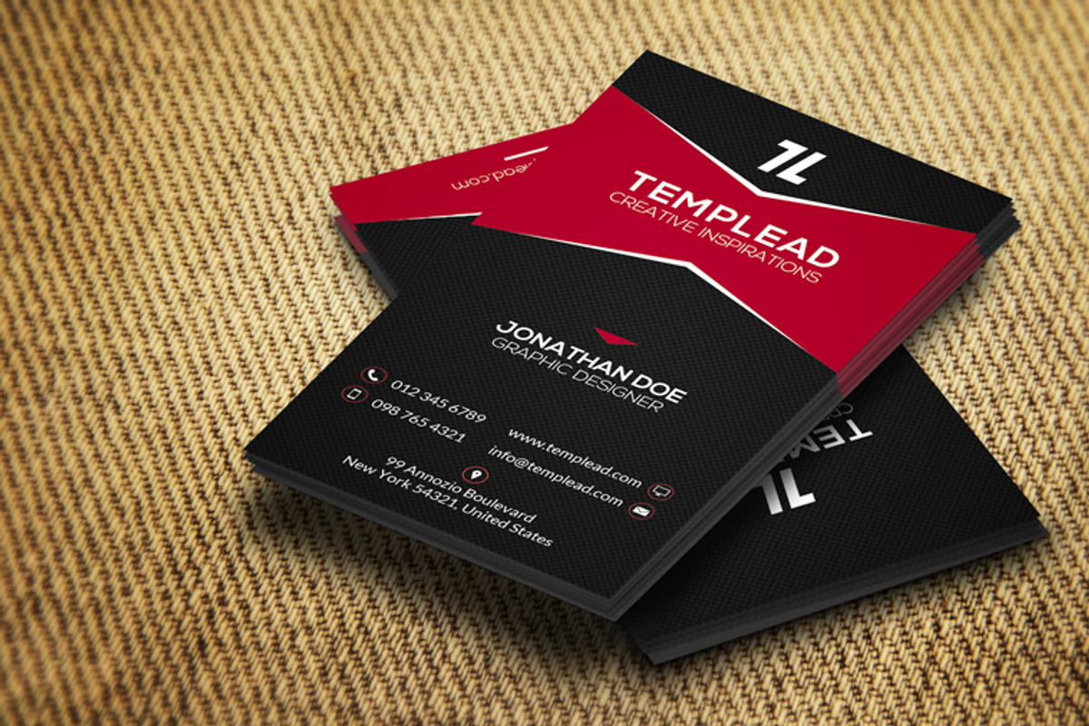 Corporate Business Card CM138, a Business Card Template by annozio (Photo 2 of 4)