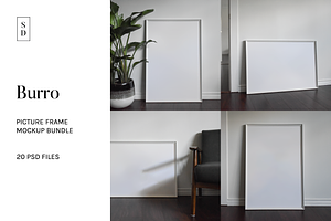 Frame Mockup Bundle - Burro