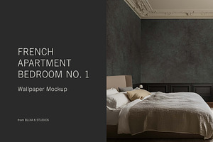 French Apartment: Bedroom Mockup 1