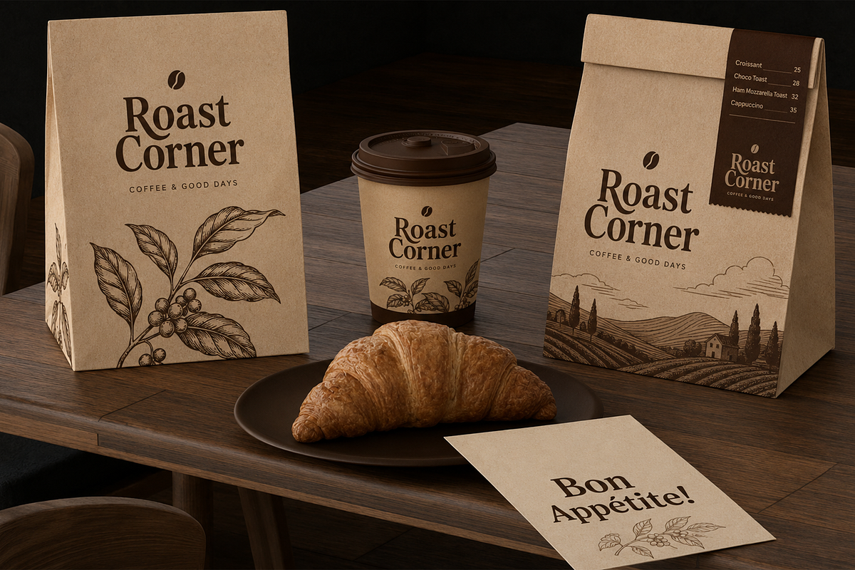 Roast Ledger - Modern Serif Font, a Serif Font by overlaytemplates (Photo 3 of 5)