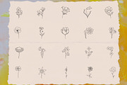 Bundle 105 Vector Botanical Elements, an Illustration by Mariia Kovalchuk (Thumbnail 5 of 6)