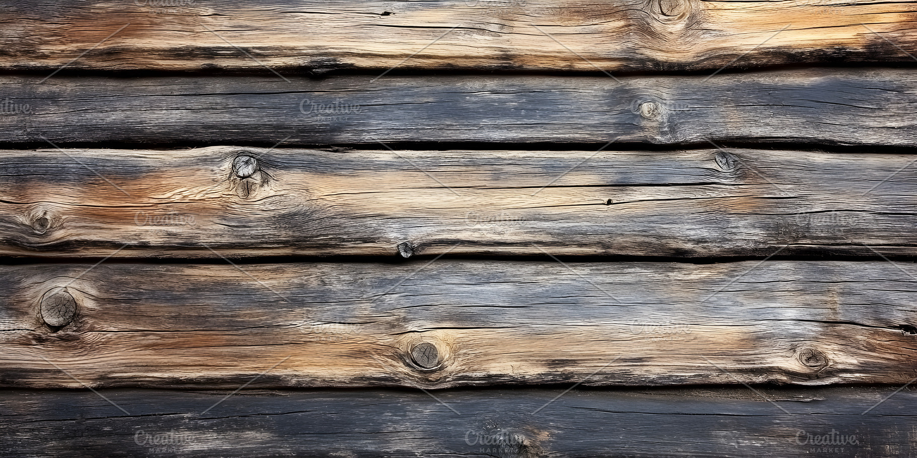 Weathered Wooden Log Wall Texture with Natural Aged Patterns, a Background Photo by Photostock