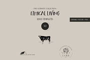 ETHICAL LIVING vegan & eco lifestyle, a Healthcare Illustration by Lana Elanor (Thumbnail 20 of 28)