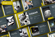 Osmar - Business Google Slide, a Presentation Template by Dens Creative Studio (Thumbnail 1 of 6)
