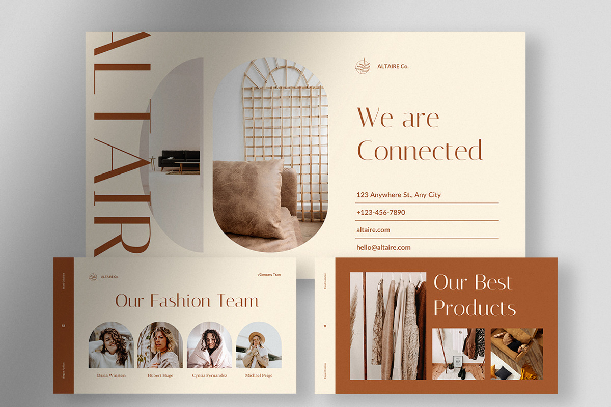 Altaire - Fashion Brand Guideline, a Presentation Template by peterdraw (Photo 5 of 7)