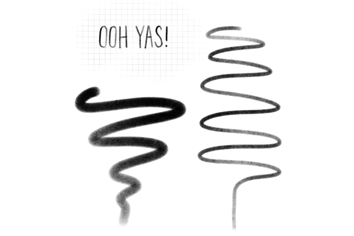 Chalky Brush for Procreate preview 2